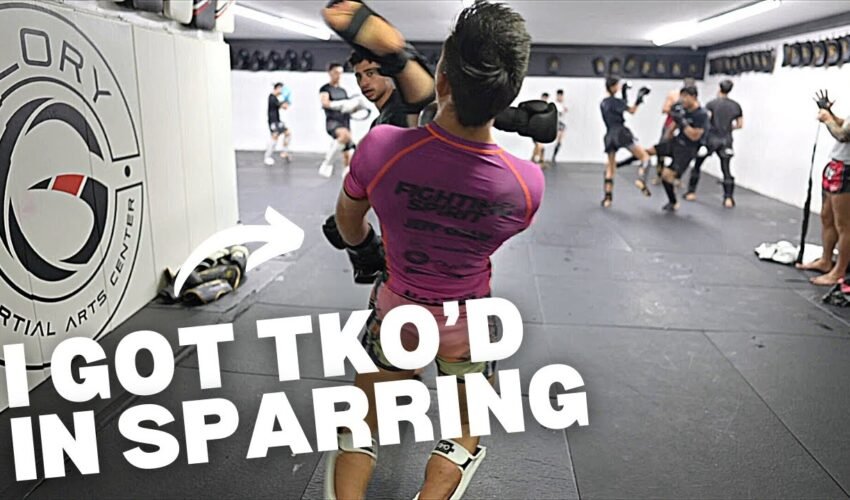 I got TKO’d in Sparring (Helping Fighter train for his Fight)