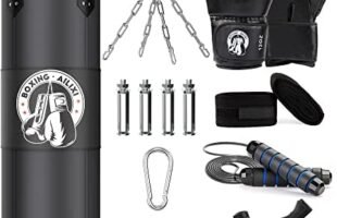 Turn Your Home into a Professional Boxing Gym – Experience the Ultimate Boxing Training with Vkahaak 4FT Punching Bag Set!