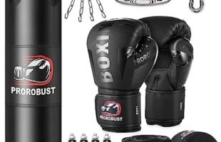 Get Fit and Feel Powerful with the Prorobust Punching Bag Set! Build Your Home Gym Now!