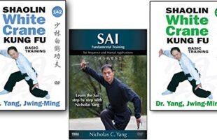 Unleash Your Inner Warrior with Shaolin White Crane Kung Fu & Sai 3-DVD Set! Limited-Time SALE!