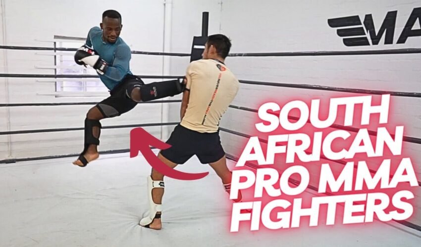 Sparring South African Pro MMA Fighters (UFC/ONE)