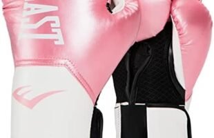 Get the Ultimate Punch with Everlast Elite Pro Training Gloves – Perfect for Bag and Mitt Work, Fitness Classes, and Sparring! Stay Protected and Comfortable with Advanced Wrist Support and Breathable Mesh Palm – Available in Pink/White 12 oz. Read the Review Now!