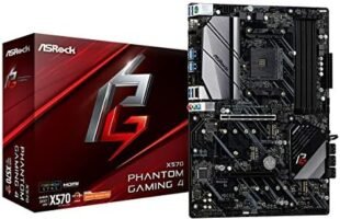 Upgrade Your Gaming Rig with ASRock X570 Phantom Gaming 4 Motherboard – Unleash the Power of PCI Express 4.0 and 10 Power Phase Design!